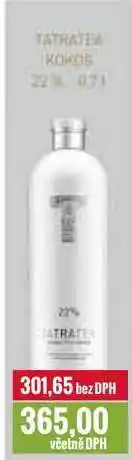 Ratio TATRATEA KOKOS 22% 0,7l nabídka