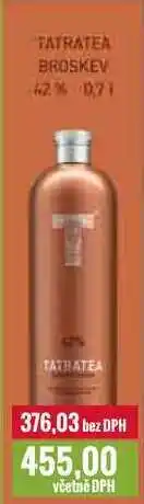 Ratio TATRATEA BROSKEV 42% 0,7l nabídka
