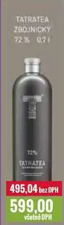 Ratio TATRATEA ZBOJNICKÝ 72% 0,7l nabídka