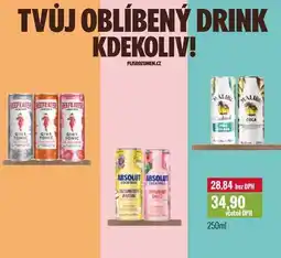 Ratio DRINK 250ml nabídka