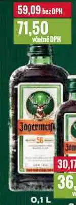 Ratio Jägermeister 0,1l nabídka