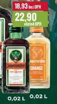 Ratio Jägermeister 0,02l nabídka