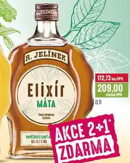Ratio R. JELÍNEK Elixír MÁTA 0,7l nabídka