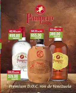 Ratio Pampero 0,7l, 1l nabídka