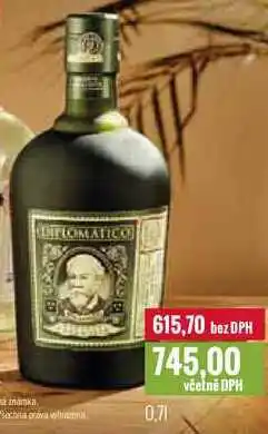 Ratio Diplomatico Reserva Exclusiva tmavý venezuelský rum 700ml nabídka