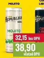 Ratio MOJITO 250ml nabídka
