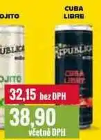 Ratio CUBA LIBRE 250ml nabídka