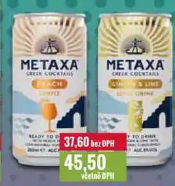 Ratio METAXA 250ml nabídka