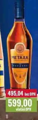 Ratio METAXA 7* 1l nabídka