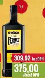 Ratio Fernet Stock citrus 1l nabídka
