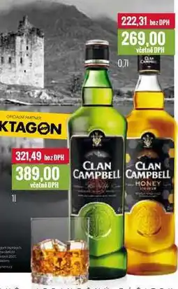 Ratio CLAN CAMPBELL 0,7l, 1l nabídka