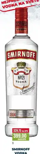 Ratio SMIRNOFF VODKA 1l nabídka