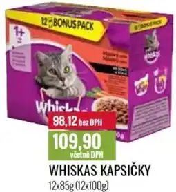 Ratio Whiskas kapsičky nabídka