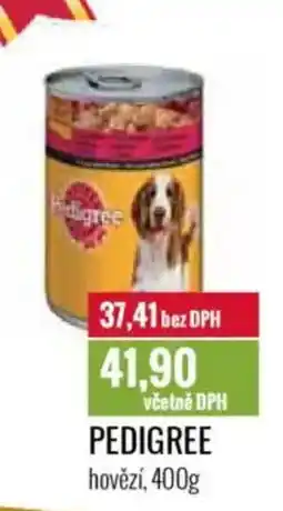 Ratio PEDIGREE hovězí nabídka