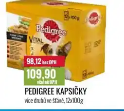 Ratio Pedigree kapsičky nabídka