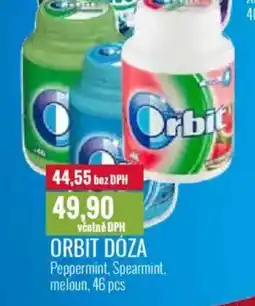 Ratio ORBIT DÓZA Peppermint, Spearmint, meloun nabídka