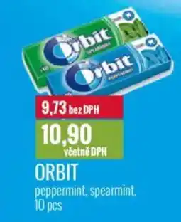 Ratio ORBIT peppermint, spearmint nabídka