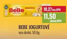 Ratio Opavia Bebe jogurtové nabídka