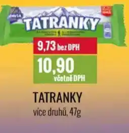 Ratio Opavia Tatranky nabídka