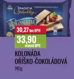Ratio Kolonáda oříško-čokoládová nabídka