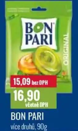 Ratio BON PARI více druhů nabídka