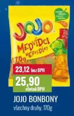 Ratio JOJO BONBONY všechny druhy nabídka