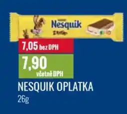 Ratio Nesquik oplatka nabídka
