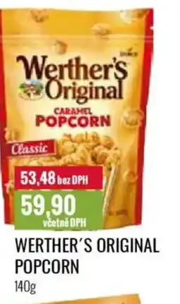 Ratio Werther's original popcorn nabídka
