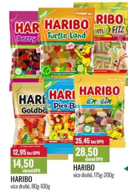 Ratio HARIBO= nabídka