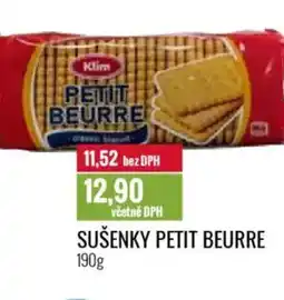 Ratio Sušenky petit beurre nabídka