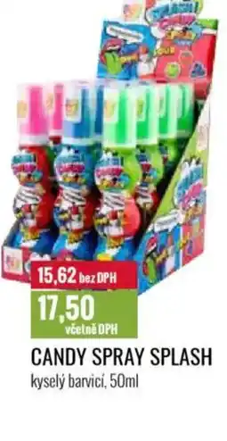 Ratio Candy spray splash kyselý barvicí nabídka