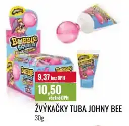 Ratio Žvýkačky tuba johny bee nabídka