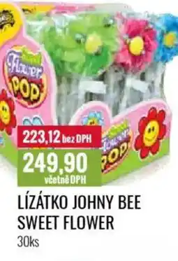 Ratio Lízátko johny bee sweet flower nabídka