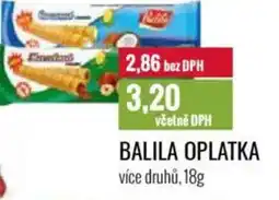 Ratio Balila oplatka nabídka