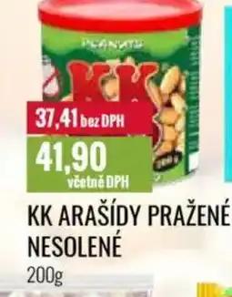 Ratio Kk arašídy pražené nesolené nabídka