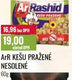 Ratio Arr kešu pražené nesolené nabídka