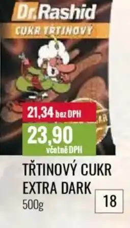 Ratio Třtinový cukr extra dark nabídka