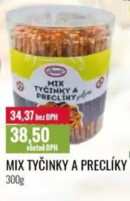 Ratio Mix tyčinky a preclíky nabídka