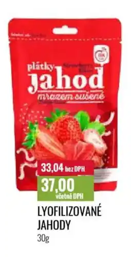 Ratio Lyofilizované jahody nabídka