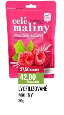 Ratio Lyofilizované maliny nabídka