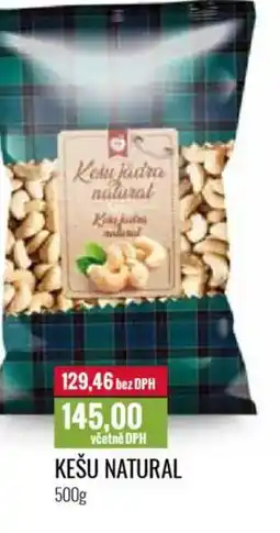 Ratio Kešu natural nabídka
