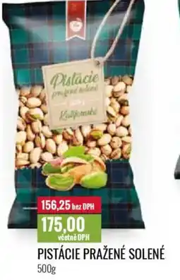 Ratio Pistácie pražené solené nabídka