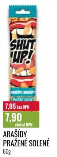 Ratio Arašídy pražené solené nabídka