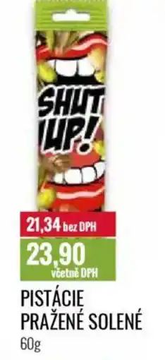Ratio Pistácie pražené solené nabídka