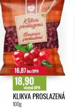Ratio Klikva proslazená nabídka