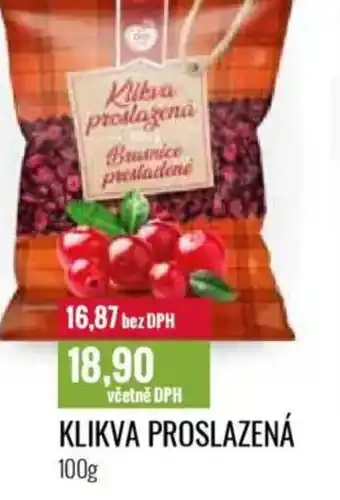 Ratio Klikva proslazená nabídka