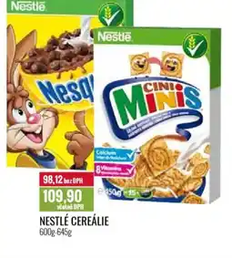 Ratio Nestlé cereálie nabídka
