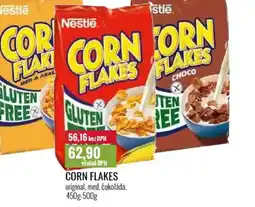 Ratio Nestle Corn flakes original, med, čokoláda nabídka