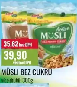 Ratio BONAVITA Müsli bez cukru nabídka