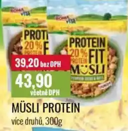 Ratio BONAVITA Müsli protein nabídka